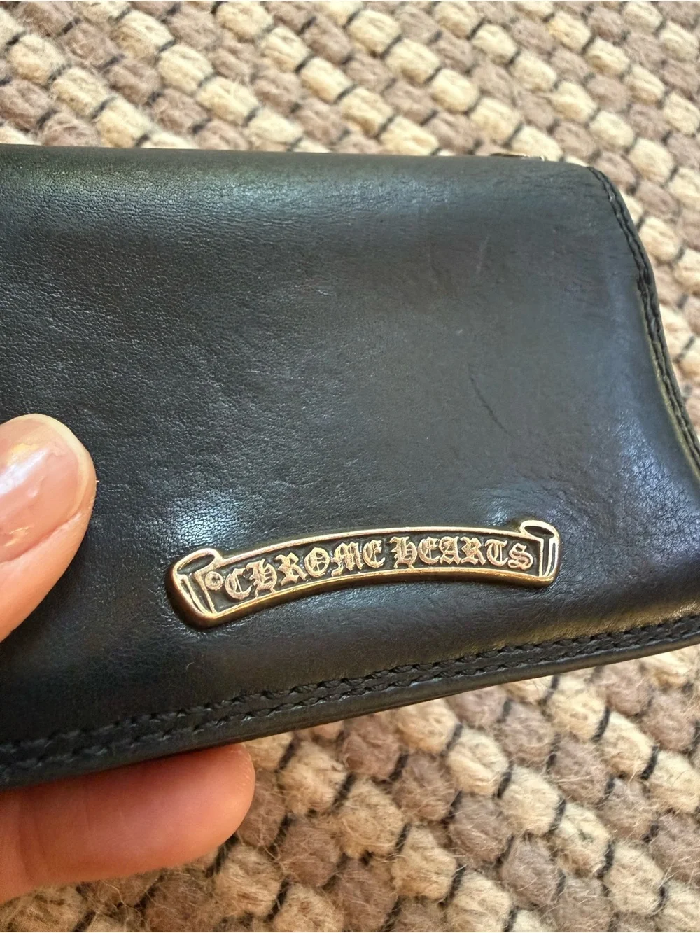 Chrome Hearts Grommet Card Holder